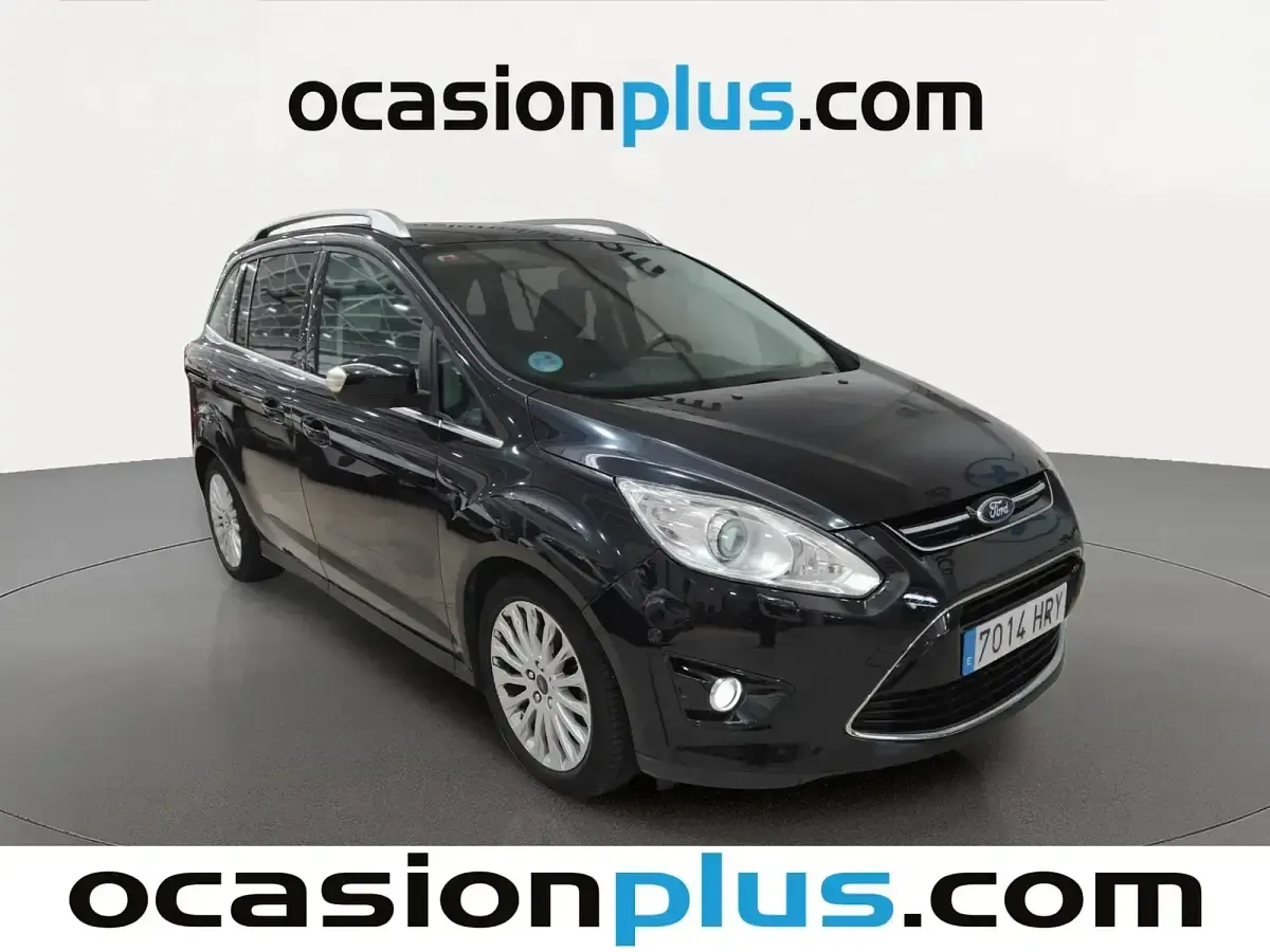 Usado Ford C-MAX Titanium 125 CV (91 kW) 2013 Negro Monovolumen