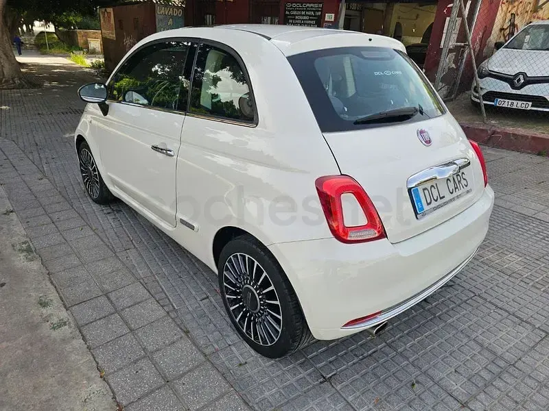 Usado Fiat 500 Lounge 69 CV (50 kW) 2018 Blanco Berlina