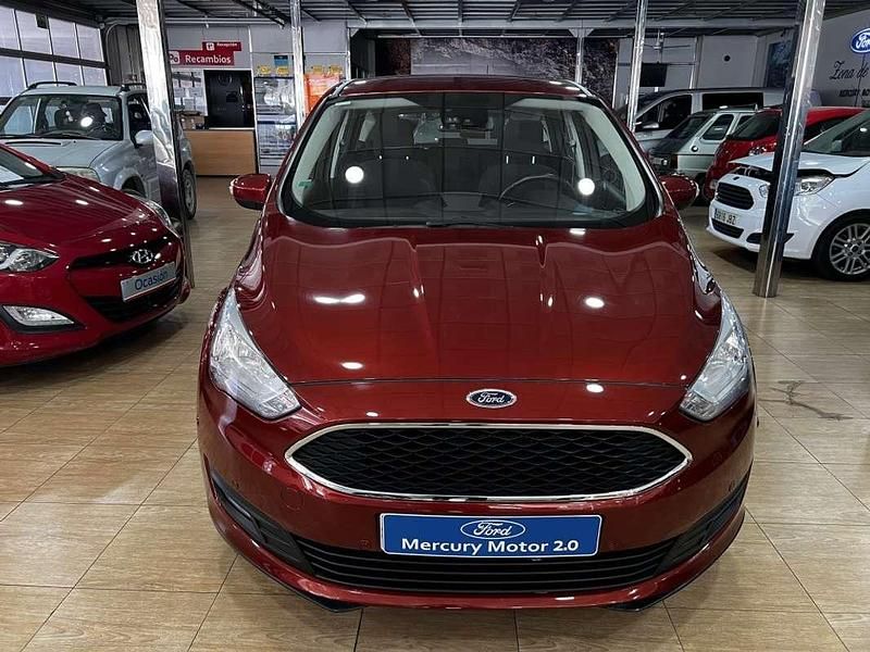 Granate Usado 2017 Ford C-MAX Trend Monovolumen | 13.300 € (Un poco caro) - Imagen 1/4