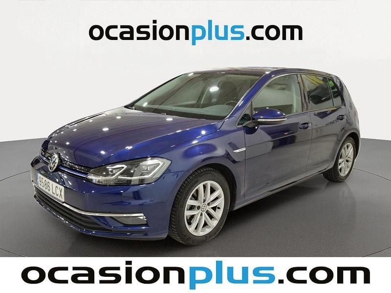 Usado VW Golf VII Advance 131 CV (96 kW) 2019 Azul Utilitario