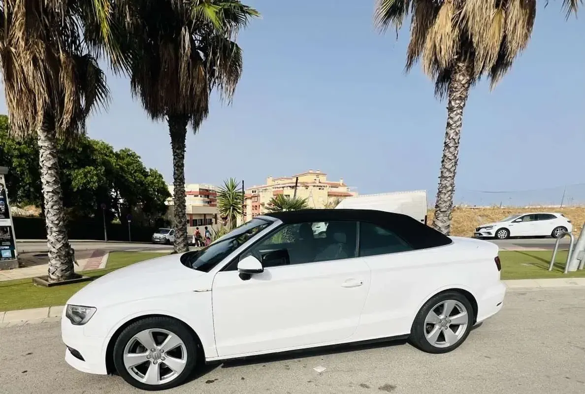 Usado Audi A3 Cabriolet 110 CV (80 kW) 2016 Blanco Descapotable