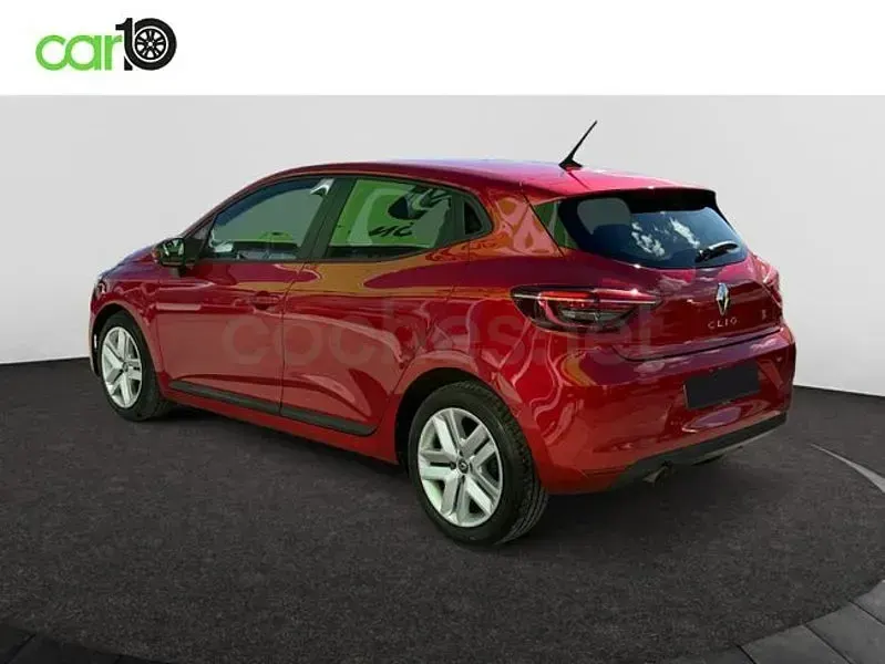 Begagnad Renault Clio V Intens 100 HK (73 kW) 2022 Röd Sedan