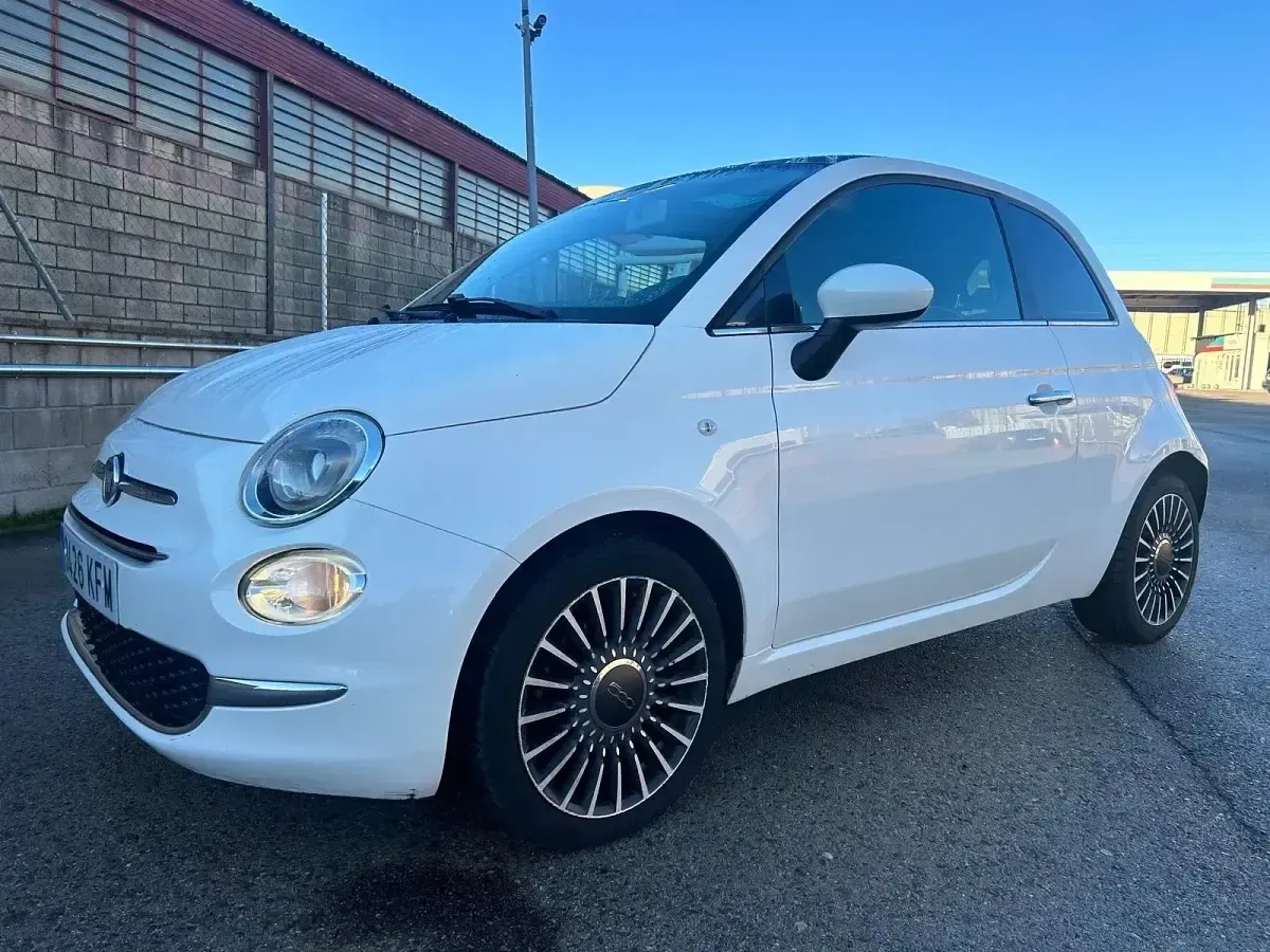 Usado Fiat 500 Lounge 69 CV (50 kW) 2018 Blanco Utilitario