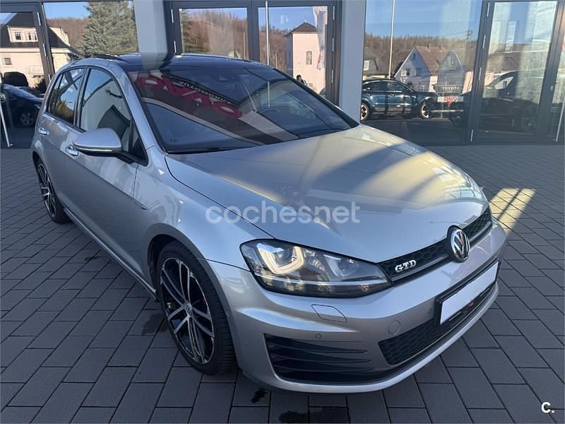 Gris / plata Usado 2016 VW Golf GTD Berlina | 18.000 € (Precio justo) - Imagen 1/4