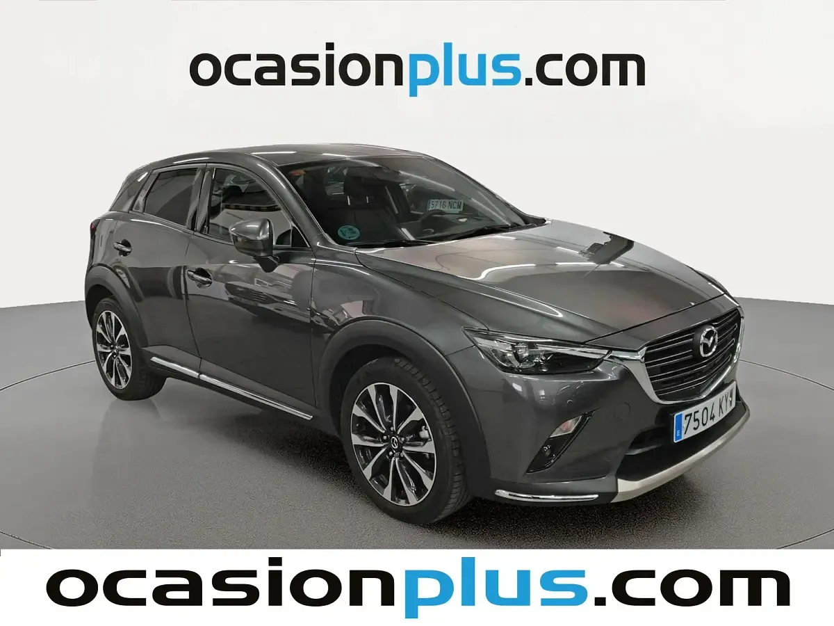 Usado Mazda CX-3 121 CV (88 kW) 2019 Gris SUV