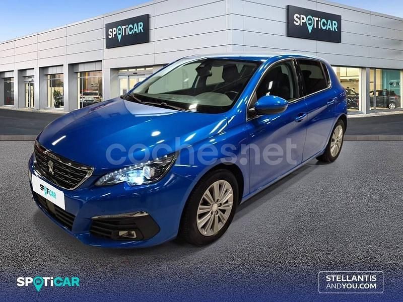 Azul Usado 2020 Peugeot 308 Allure Berlina | 11.990 € (Precio justo) - Imagen 1/4