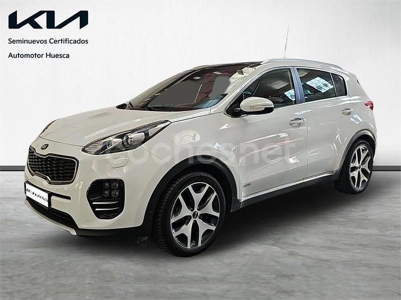 Blanco Usado 2017 Kia Sportage GT-Line SUV | 17.500 € (Precio justo) - Imagen 1/4
