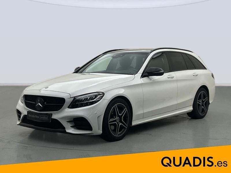 Blanco polar Usado 2020 Mercedes C220 Familiar | 32.500 € (Caro) - Imagen 1/4