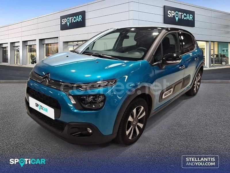 Azul Usado 2023 Citroën C3 Shine Berlina | 14.490 € (Un poco caro) - Imagen 1/4