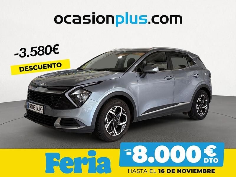 Gris / plata Usado 2023 Kia Sportage SUV | 23.550 € (Precio justo) - Imagen 1/4