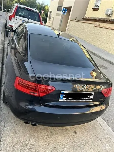 Usado Audi A5 177 CV (130 kW) 2014 Azul Coupe