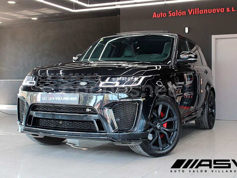 Negro Usado 2019 Land Rover Range Rover Sport SVR SUV | 75.900 € - Imagen 1/4