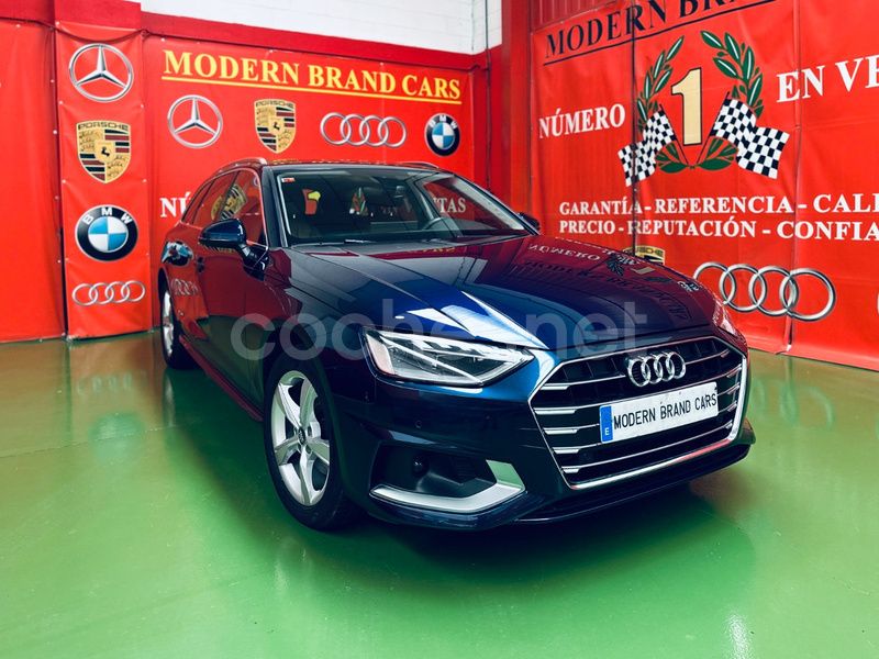 Azul Usado 2020 Audi A4 Advanced Plus Familiar | 19.490 € (Super precio) - Imagen 1/4