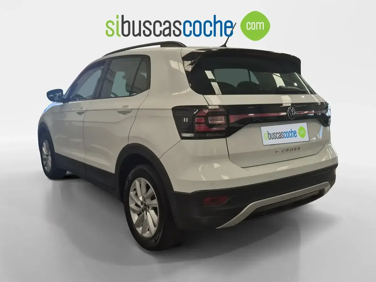 Usado VW T-Cross Advance 110 CV (80 kW) 2022 Blanco SUV