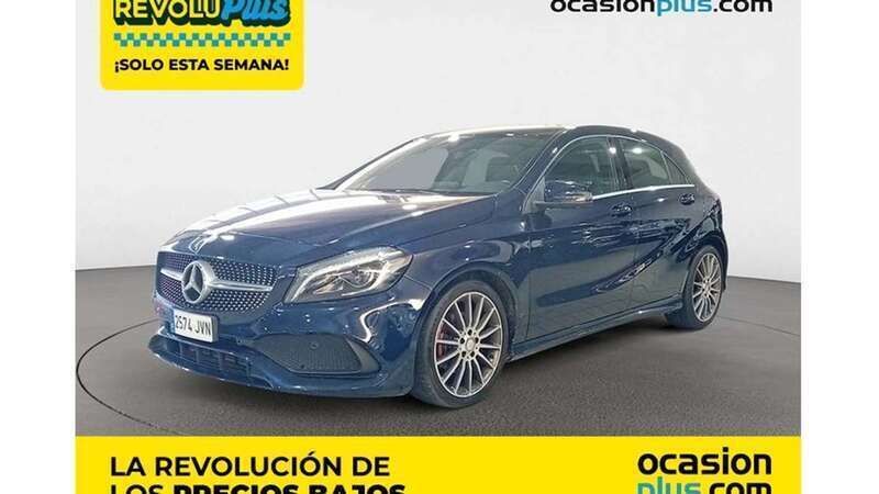 Azul Usado 2016 Mercedes A200 Utilitario | 21.890 € (Un poco caro) - Imagen 1/4