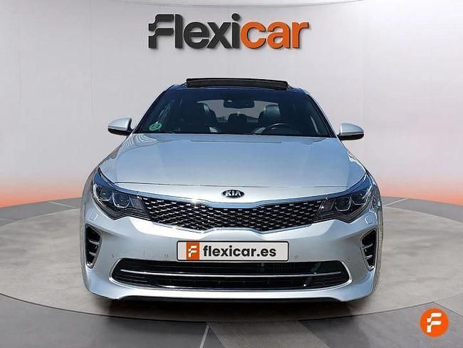 Usado Kia Optima GT-Line 141 CV (103 kW) 2017 Gris / plata Berlina