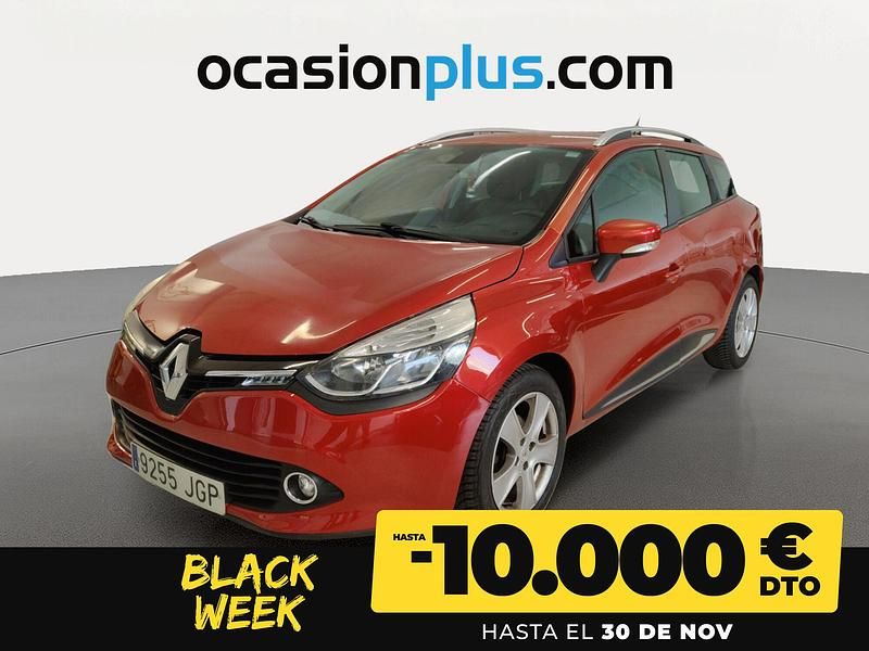 Rojo Usado 2015 Renault Clio GrandTour Dynamique Familiar | 7390 € (Precio justo) - Imagen 1/4