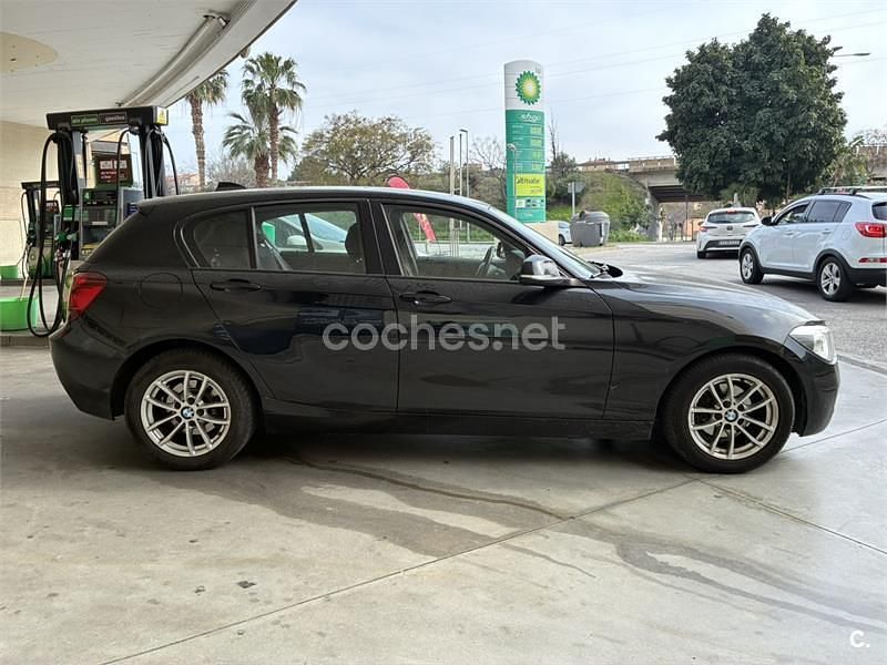 Usado BMW 116 Efficient Dynamics 116 CV (85 kW) 2013 Negro Utilitario