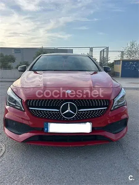 Usado Mercedes CLA200 AMG line 136 CV (100 kW) 2016 Rojo Coupe