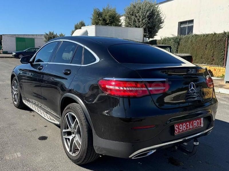 Usado Mercedes GLC220 170 CV (125 kW) 2017 Negro SUV