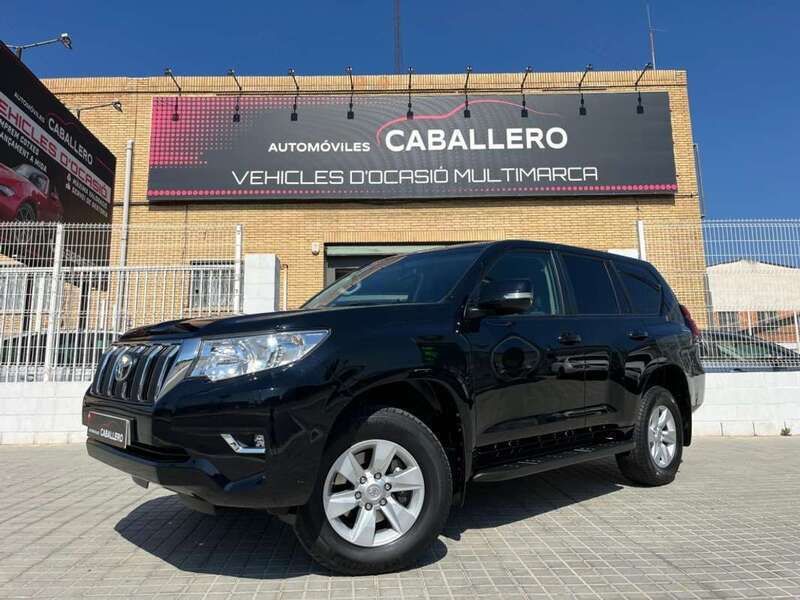 Negro Usado 2018 Toyota Land Cruiser SUV | 50.990 € - Imagen 1/4