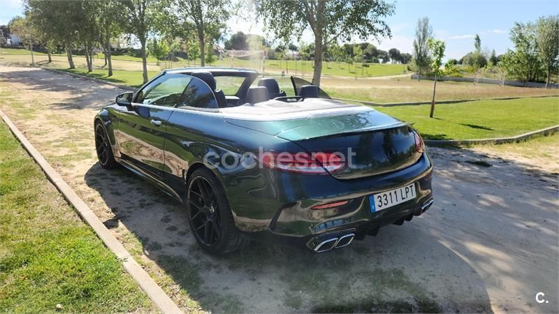 Verde Usado 2020 Mercedes C63 AMG Descapotable | 65.000 € (Super precio) - Imagen 1/4