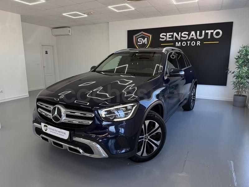 Usado Mercedes GLC300e 306 CV (225 kW) 2021 Azul SUV