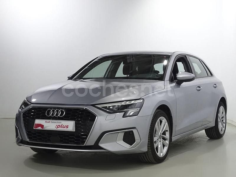 Gris / plata Usado 2023 Audi A3 Sportback Advanced Plus Berlina | 28.200 € (Precio justo) - Imagen 1/4