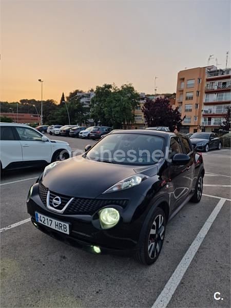 Negro Usado 2013 Nissan Juke Tekna SUV | 6900 € (Precio justo) - Imagen 1/4