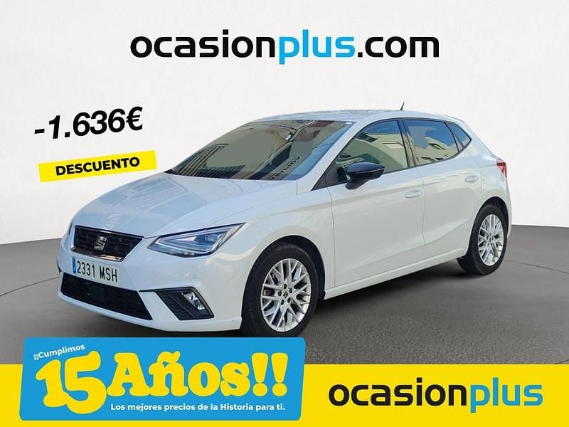 Blanco Usado 2024 Seat Ibiza FR Berlina | 18.000 € (Precio justo) - Imagen 1/4