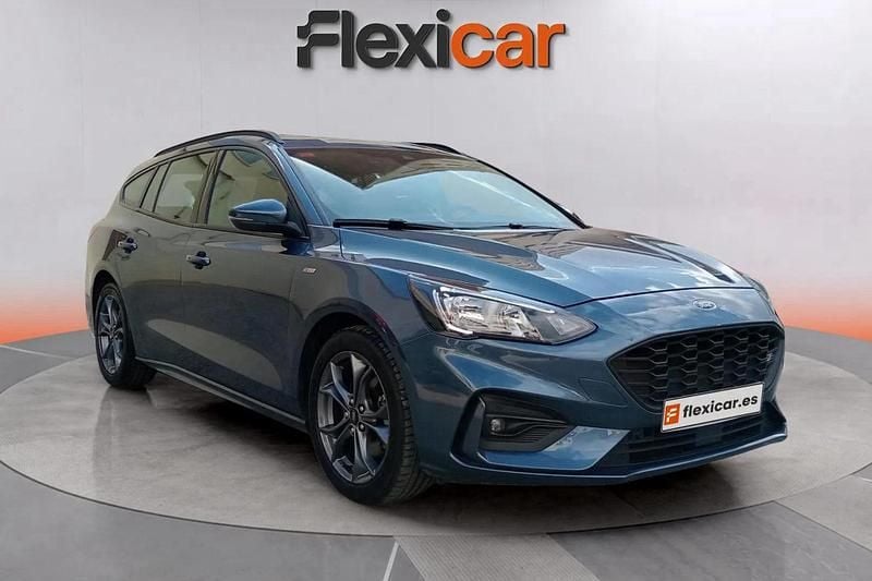 Azul Usado 2019 Ford Focus ST-Line Utilitario | 10.990 € (Super precio) - Imagen 1/4