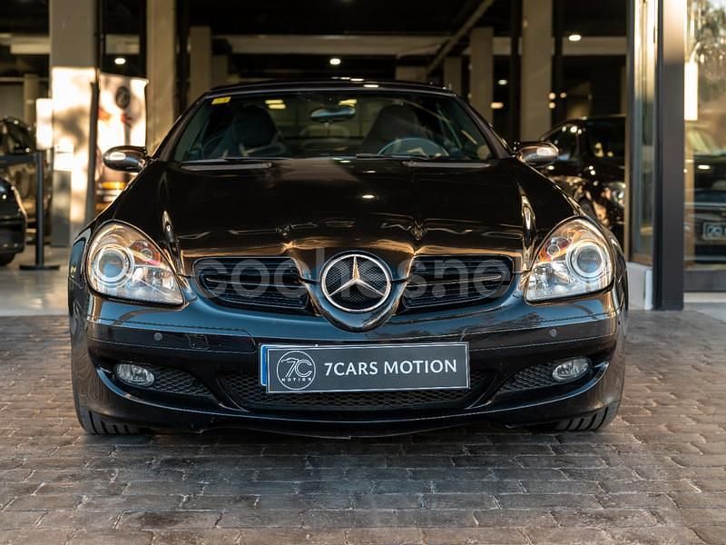 Usado Mercedes SLK200 163 CV (119 kW) 2004 Negro Descapotable