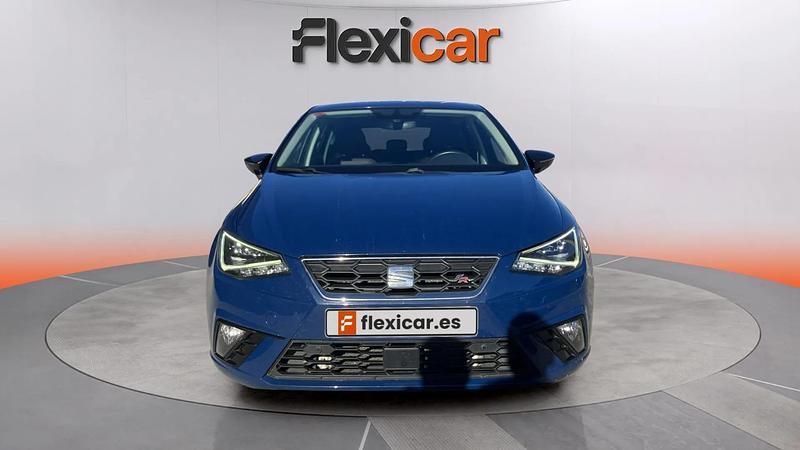 Usado Seat Ibiza FR 150 CV (110 kW) 2019 Azul Berlina