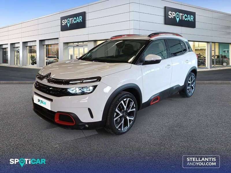 Blanco Usado 2019 Citroën C5 Aircross PureTech SUV | 17.290 € (Un poco caro) - Imagen 1/4