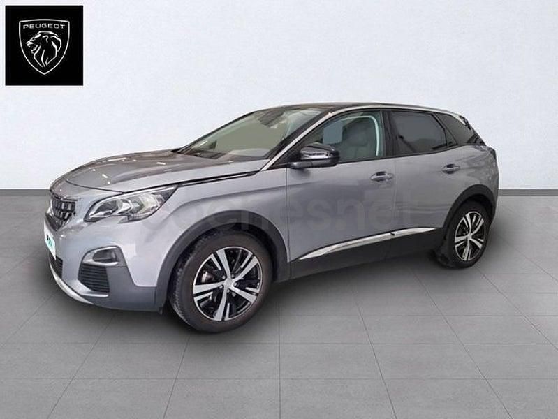 Usado Peugeot 3008 Allure 130 CV (95 kW) 2019 Gris SUV