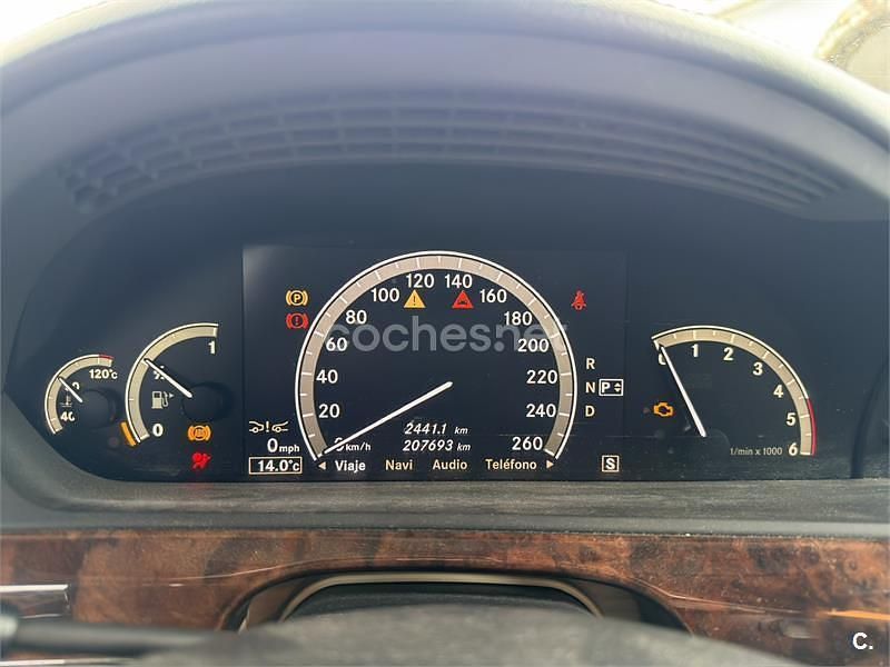 Usado Mercedes S320 235 CV (172 kW) 2008 Negro Berlina
