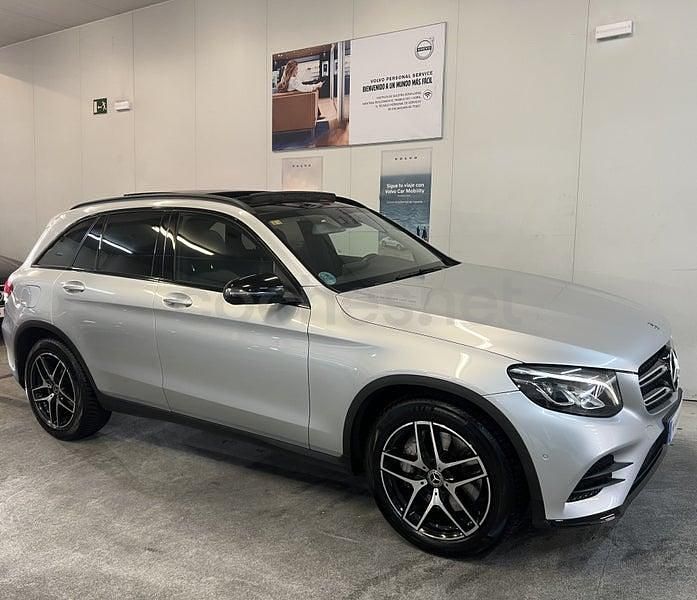 Usado Mercedes GLC220 170 CV (125 kW) 2018 Gris / plata SUV