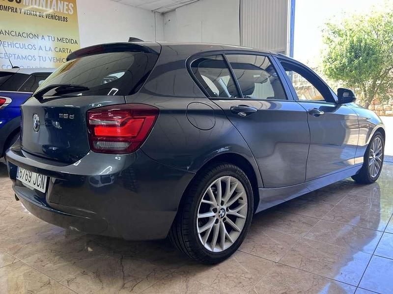 Usado BMW 116 116 CV (85 kW) 2015 Gris Utilitario