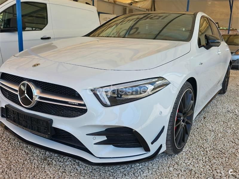 Blanco Usado 2022 Mercedes A35 AMG Berlina | 48.500 € (Precio justo) - Imagen 1/4