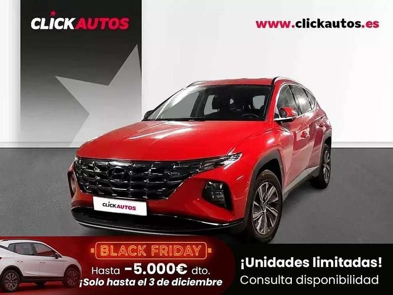 Rojo Usado 2024 Hyundai Tucson SUV | 27.050 € (Precio justo) - Imagen 1/4
