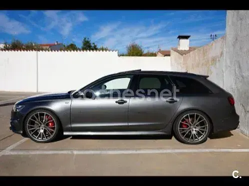 Usado Audi A6 Competition 326 CV (239 kW) 2016 Gris / plata Familiar