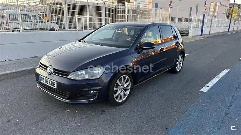 Usado VW Golf VII Advance 150 CV (110 kW) 2013 Azul Berlina