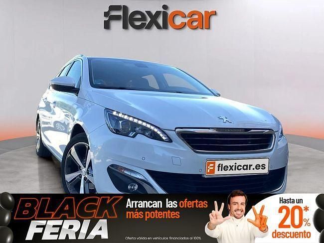 Blanco Usado 2017 Peugeot 308 SW Allure Familiar | 9750 € - Imagen 1/4