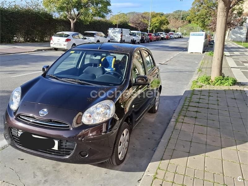 Negro Usado 2012 Nissan Micra Acenta Berlina | 5500 € (Buen precio) - Imagen 1/4