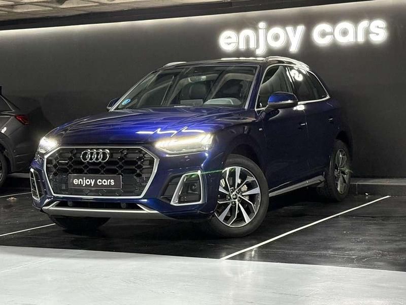 Usado Audi Q5 S-Line 204 CV (150 kW) 2023 Azul SUV