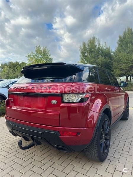 Brugt Land Rover Range Rover evoque Dynamic 190 HK (139 kW) 2014 Rød SUV