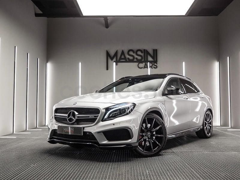 Usado Mercedes GLA45 AMG 381 CV (280 kW) 2016 Gris / plata SUV