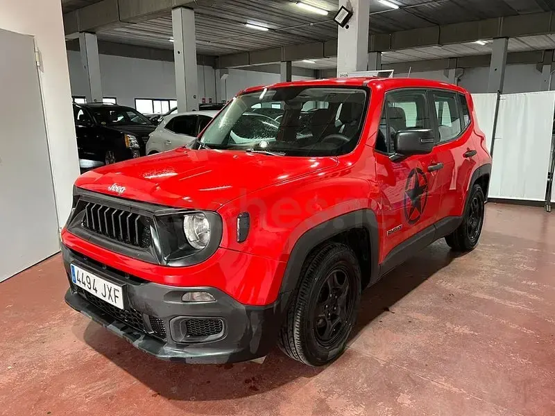 Usado Jeep Renegade Sport 120 CV (88 kW) 2017 Rojo SUV