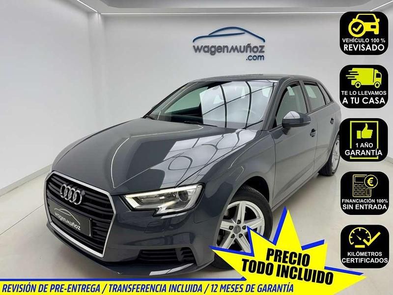 Usado Audi A3 Sportback 116 CV (85 kW) 2020 Gris Utilitario