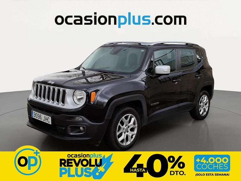 Usado Jeep Renegade Limited 140 CV (102 kW) 2015 Negro SUV
